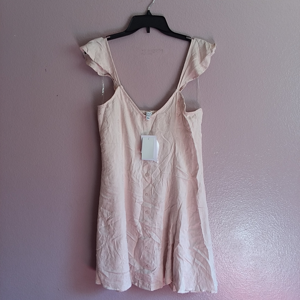 Love Fire Womens Dress Pink Size XL Sheath Paisley - Picture 3 of 6